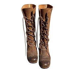 Sorel Cate the Great Lace Up Tall Wedge Boot